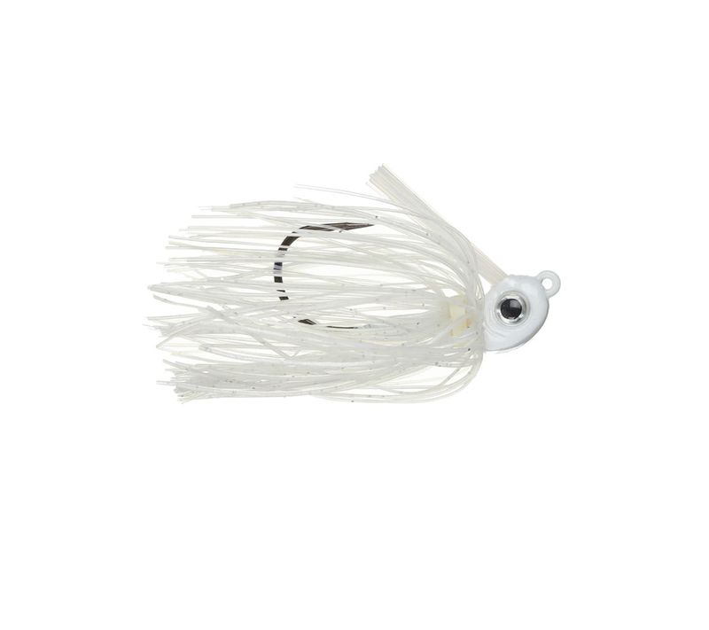 Missile Baits Ikes Mini Swim Jig 3/16oz - Pearl White