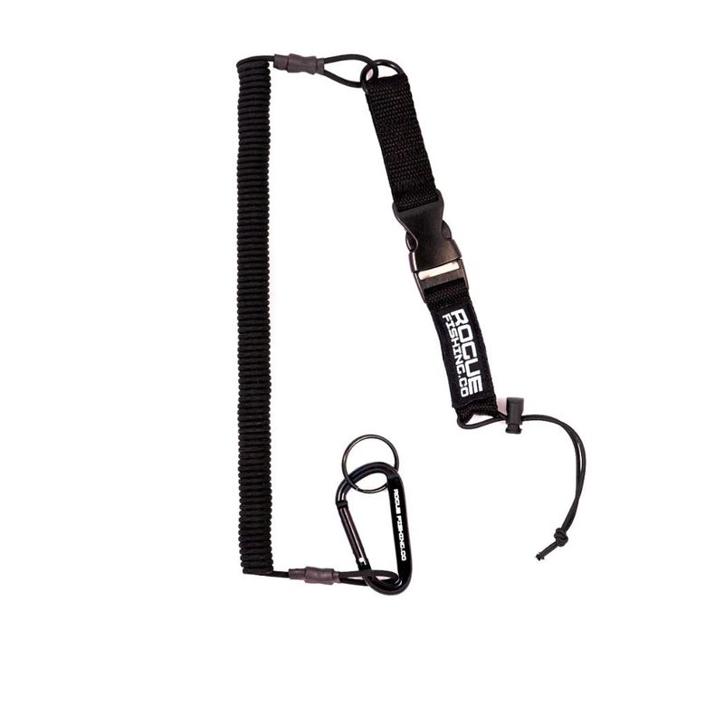Rogue Gear The Defender Rod &amp; Paddle Leash - Black