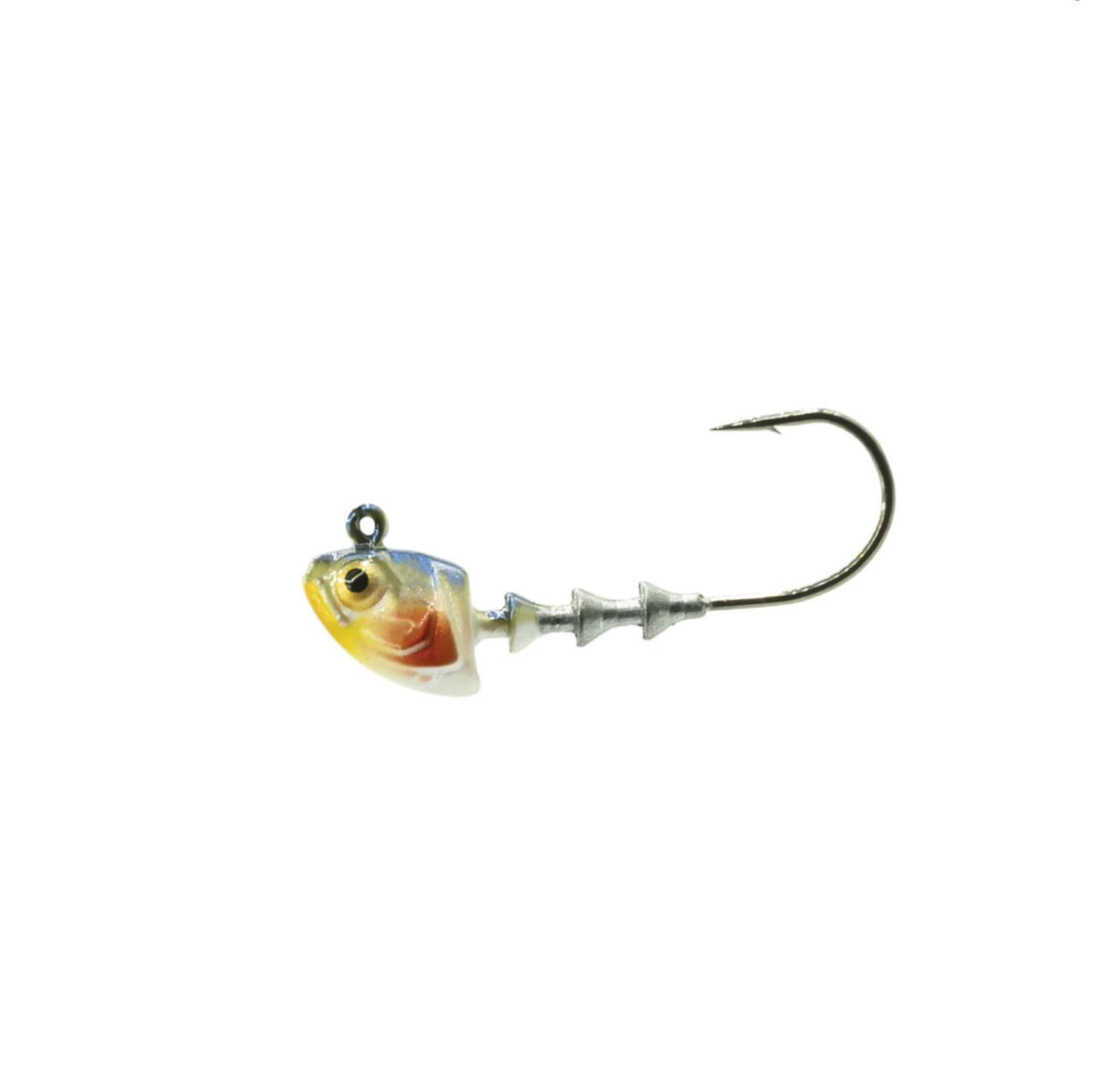 6th Sense Finesse Swimbait Jig Head 3/16oz (3pk.) - Perch Gill