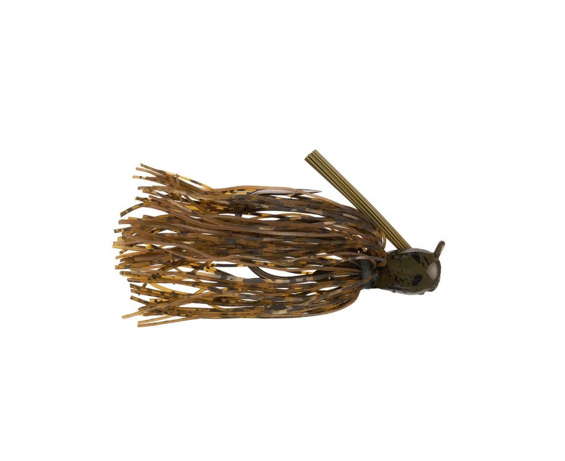 Missile Baits Ikes Flip Out Jig 3/8oz - Green Pumpkin