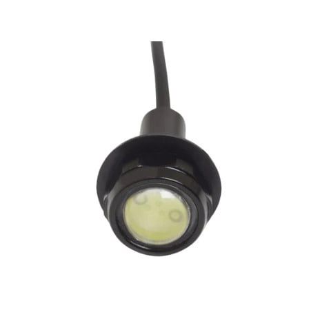YakPower LED Button Light Kit - White