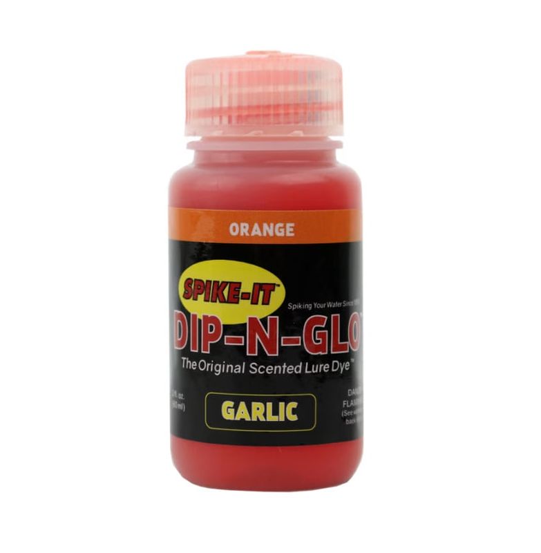 Spike-It Dip-N-Glo Garlic 2fl. oz. - Orange