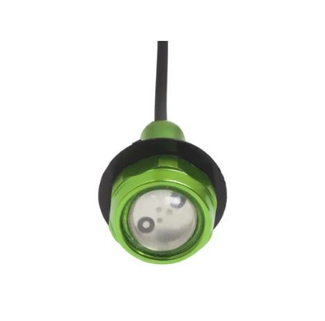 YakPower LED Button Light Kit - Green