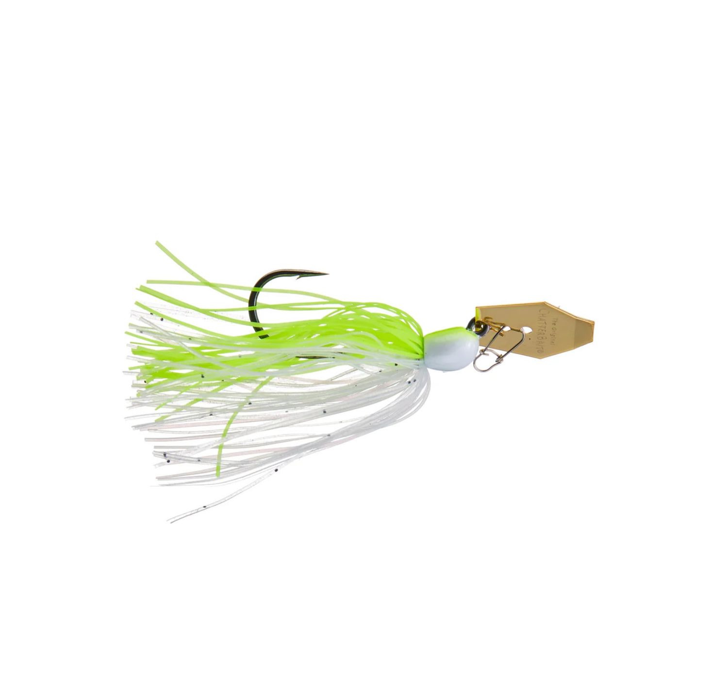 ZMan Chatterbait MiniMax 1/2oz - Chartreuse/White
