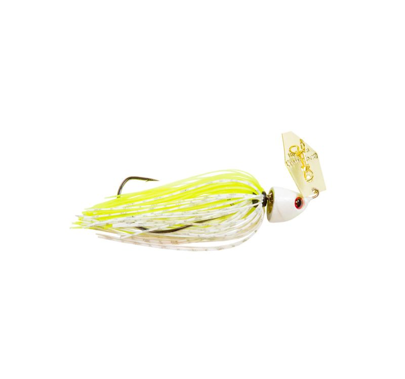 ZMan Freedom Chatterbait 3/8oz - Chartreuse/White