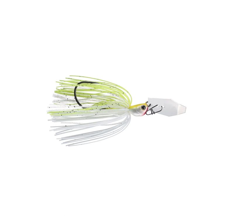 ZMan JackHammer Chatterbait 1/2oz - Chartreuse/White