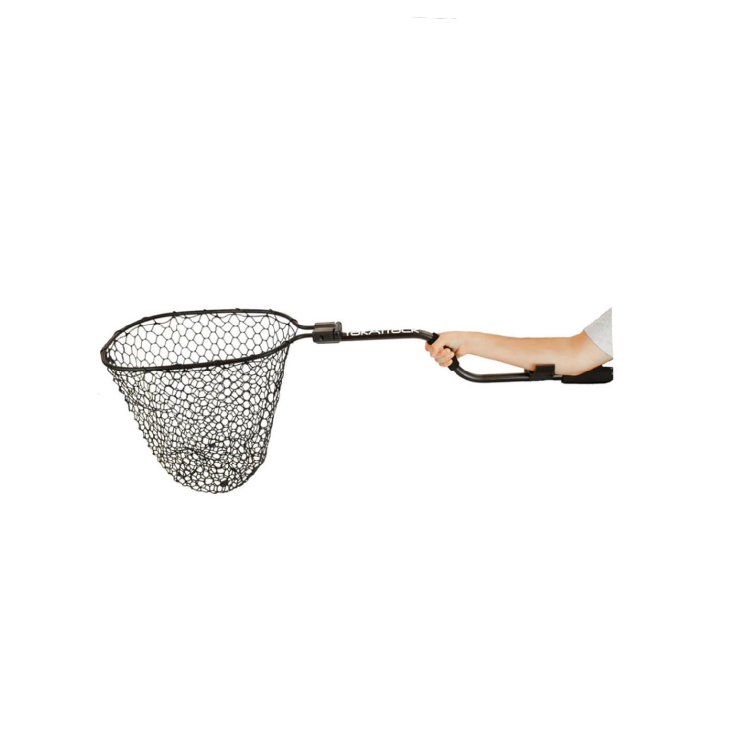 YakAttack Leverage Landing Net 12”x20” Hoop, 47” Long w/ Extension