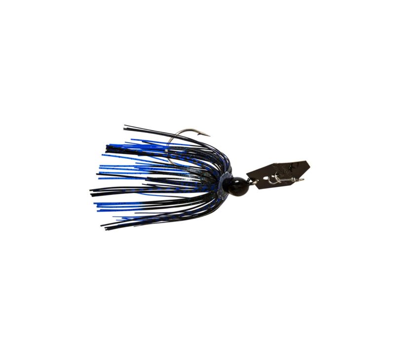 ZMan Original Chatterbait 3/8oz - Black/Blue Nickel