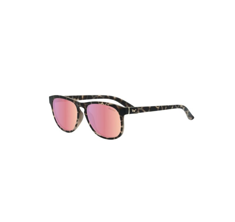 WaterLand Ladi Brown Tortoise HueView - Rosewater Mirror