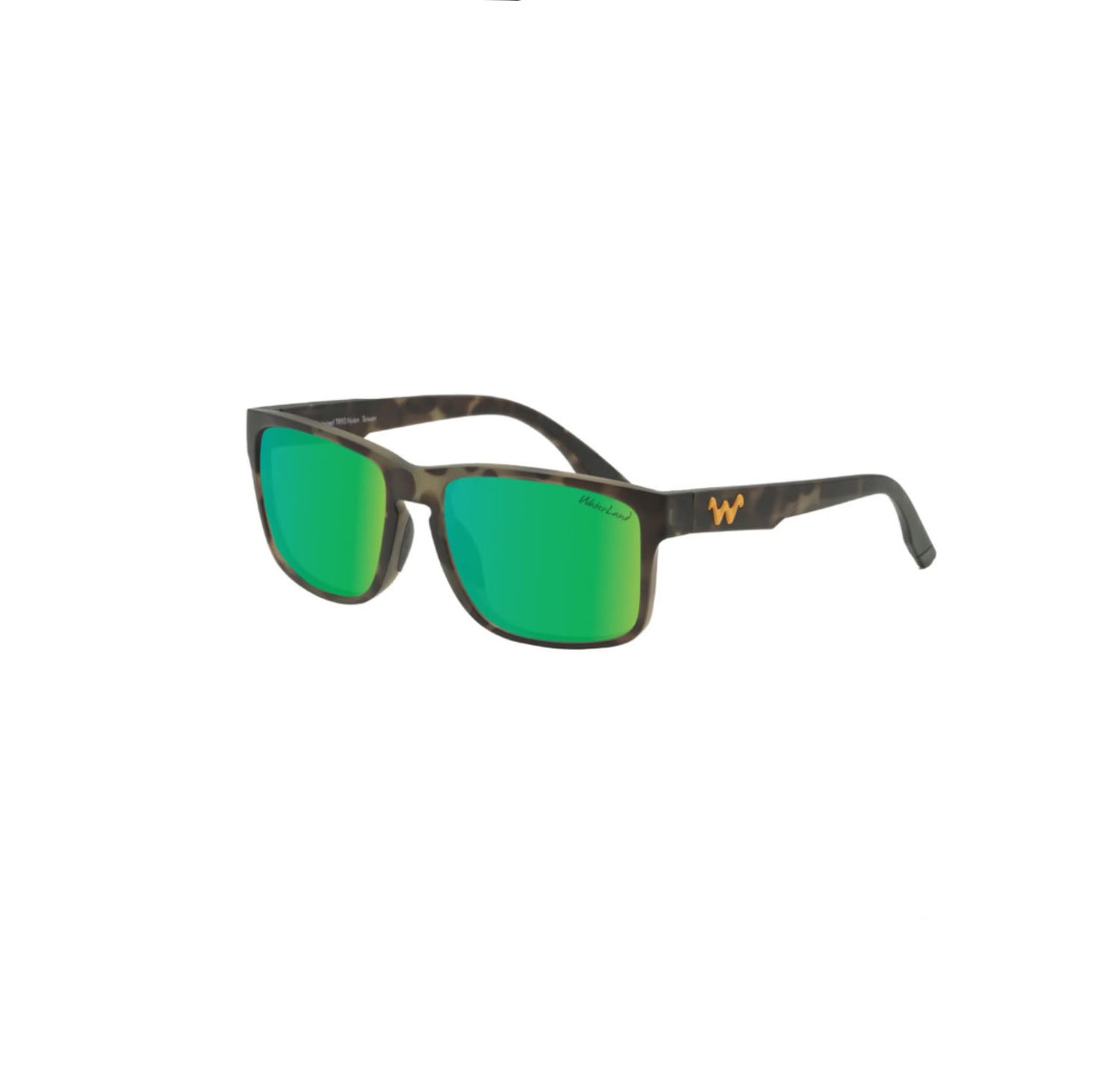 WaterLand Sobro Brown Tortoise HueView - Green Mirror