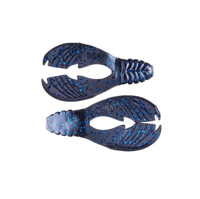 Xzone 3.25” Muscle Back Chunk - Black Blue Flake