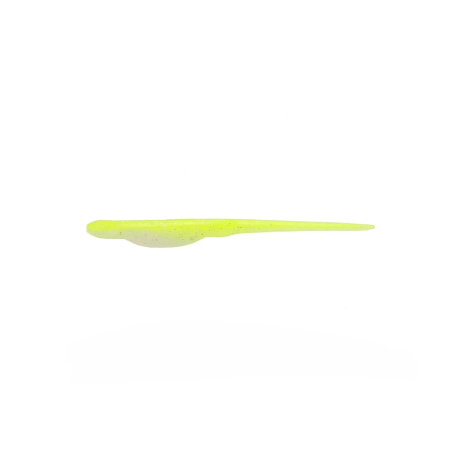 Xzone 6” Whiplash Shad - Chartreuse Pearl