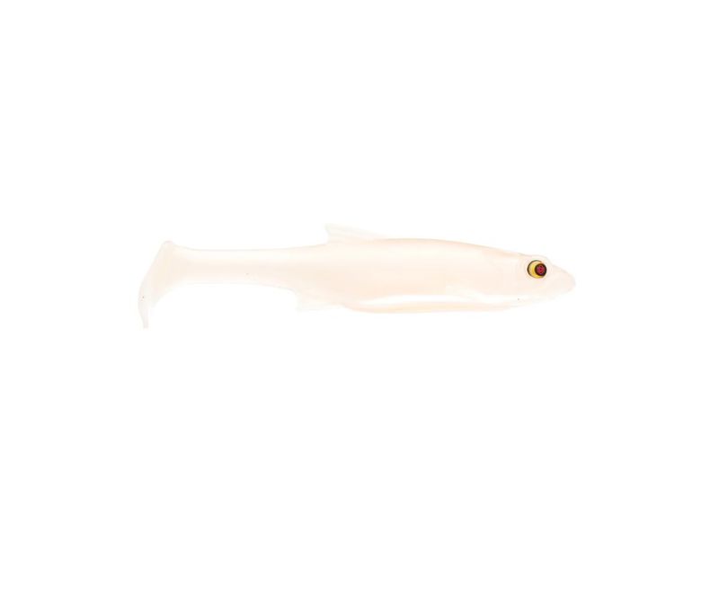 Bass Mafia Daingerous 6” Unrigged Swimbait 2pk  - Albino