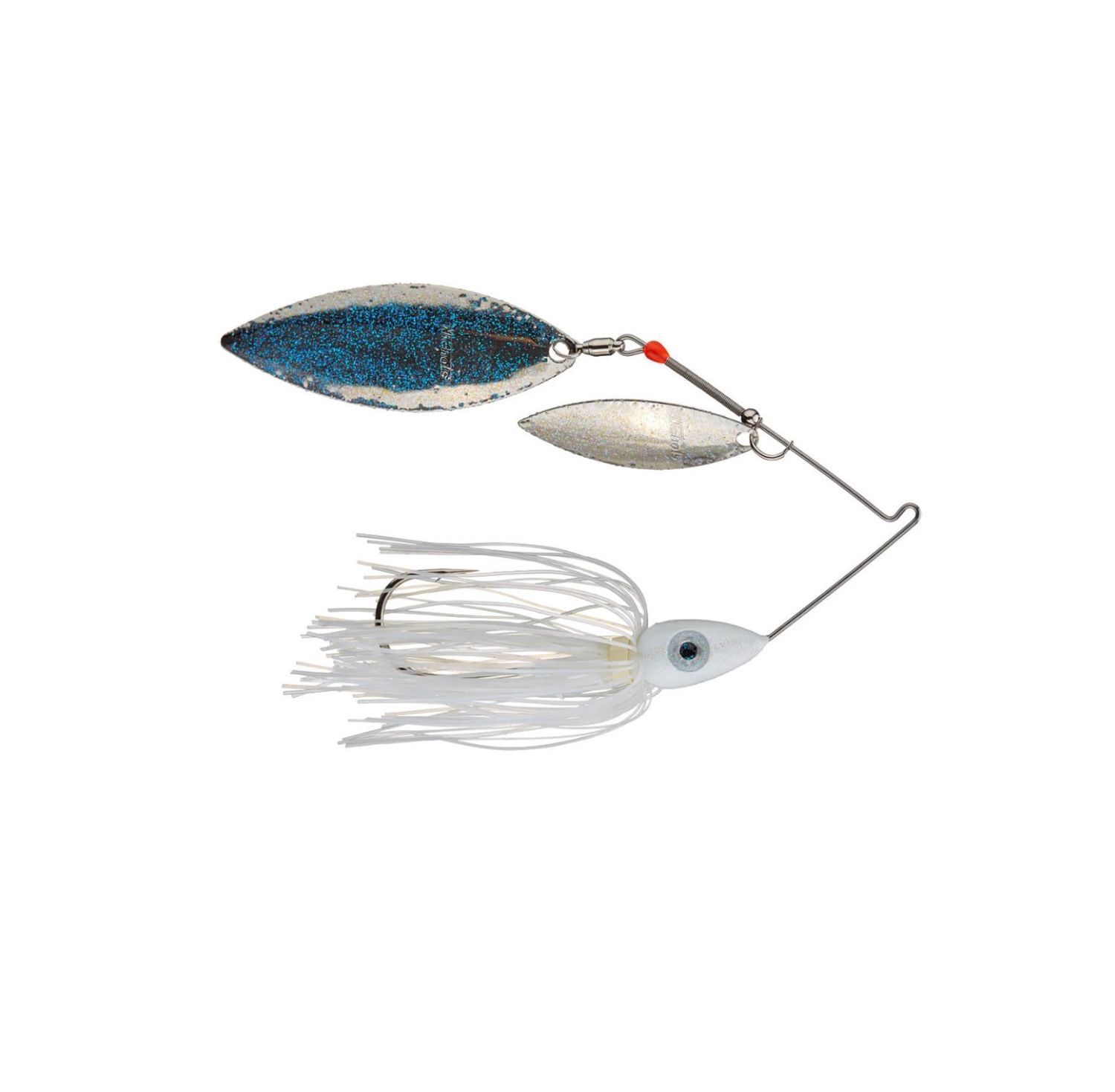 Nichols Pulsator DF Series Spinnerbait DW 1oz - Blue Shad Nickel Blue