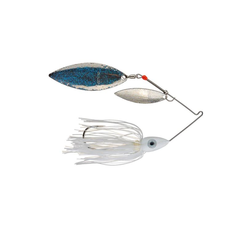 Nichols Pulsator DF Series Spinnerbait DW 1oz - Blue Shad Nickel Blue
