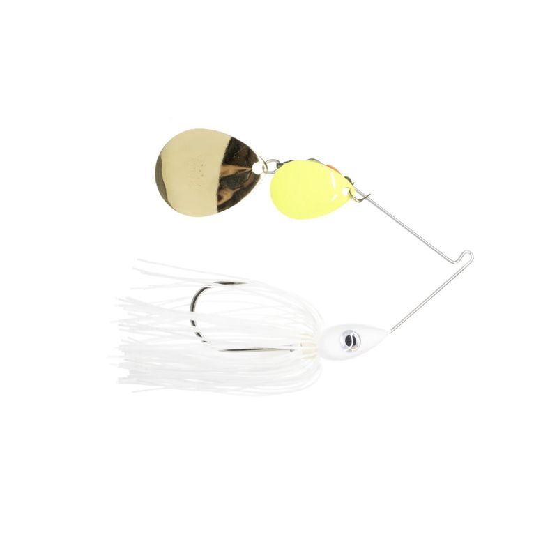 Nichols Pulsator Rado Series Spinnerbait DC 3/8oz - Snow Chartreuse
