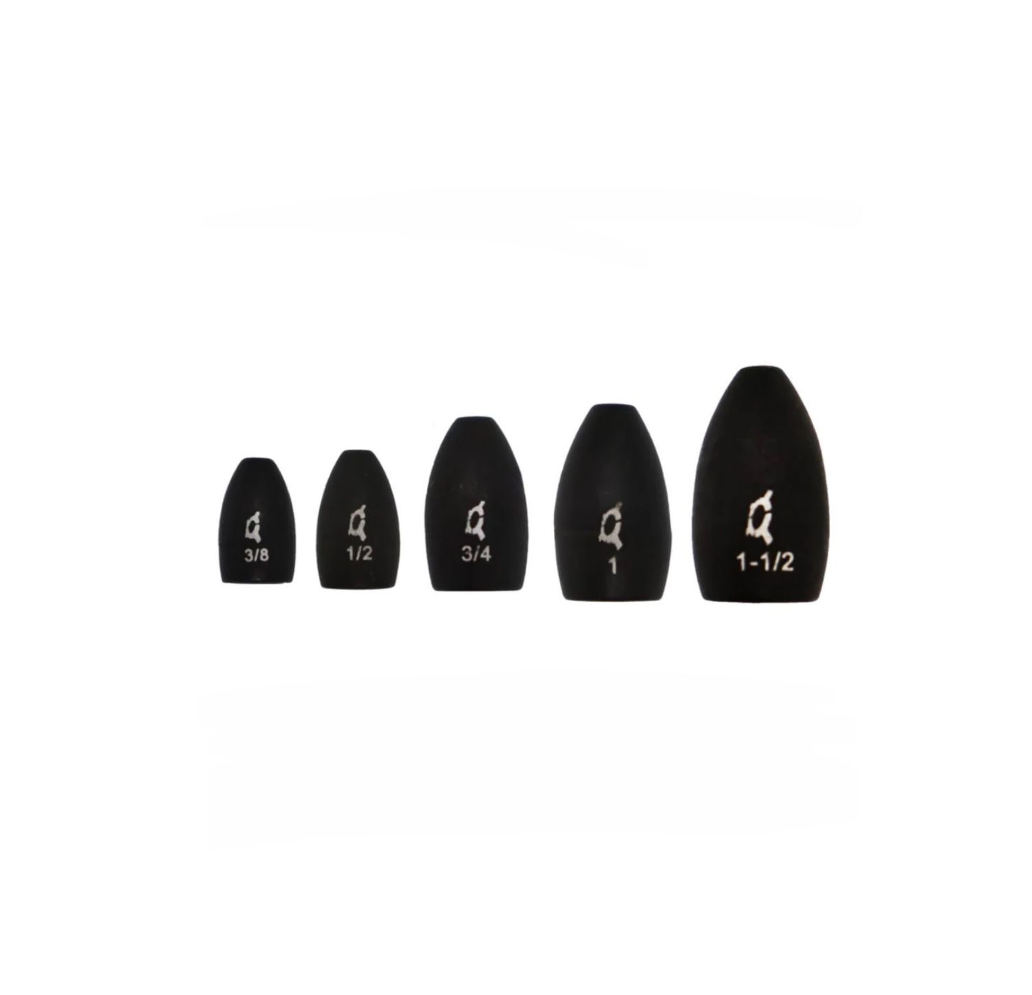 Xzone Tungsten Flipping Weight Black - 1-1/2oz (1pk)