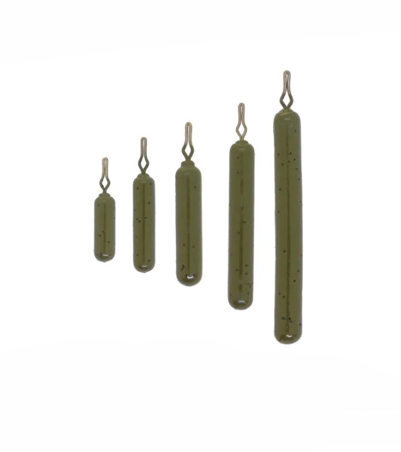 Xzone Tungsten Skinny Drop Shot Weights GP - 1/8oz (5pk)