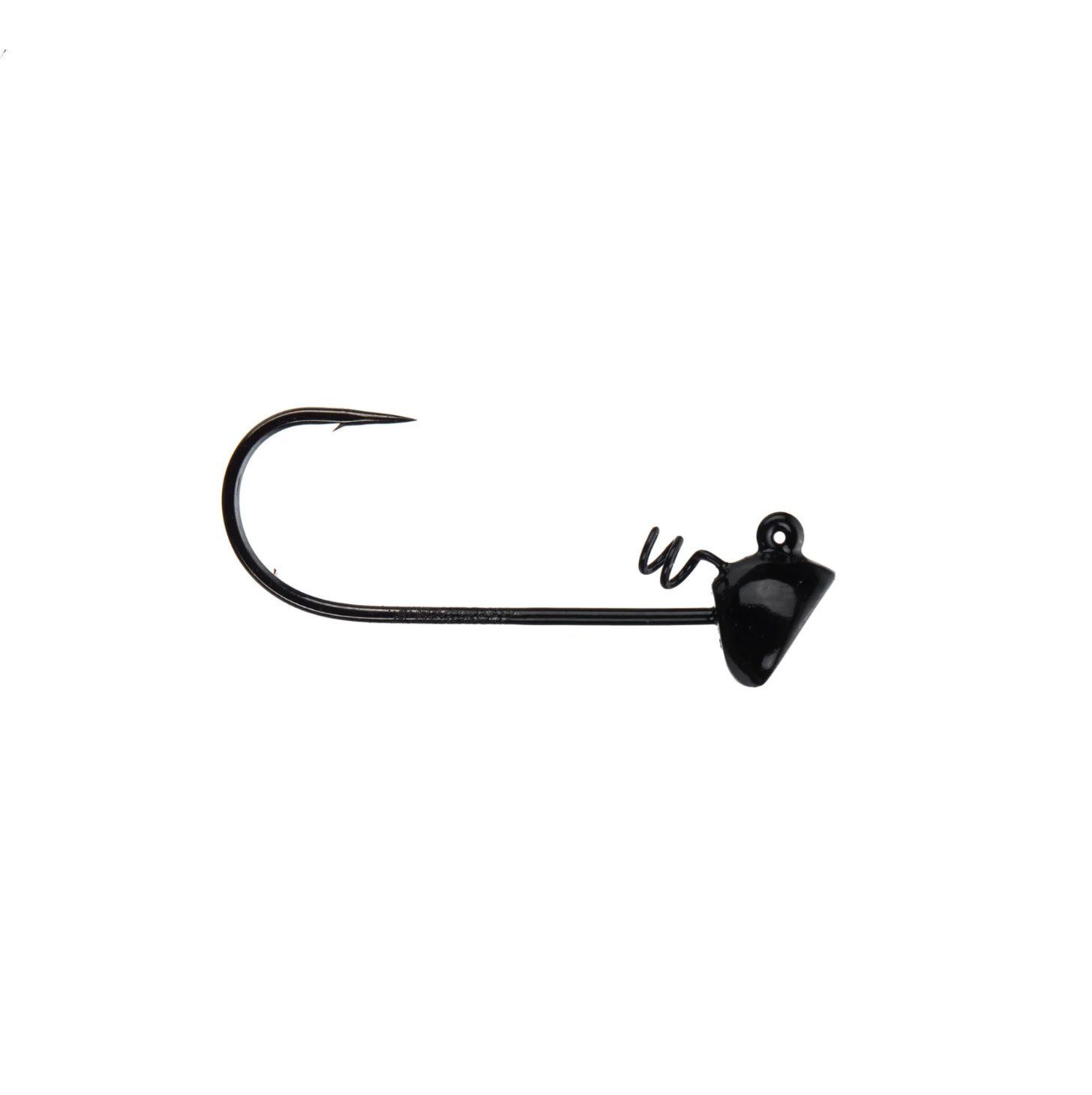 Dirty Jigs Magnum Horseshoe Shakey Head 1/2oz - Black