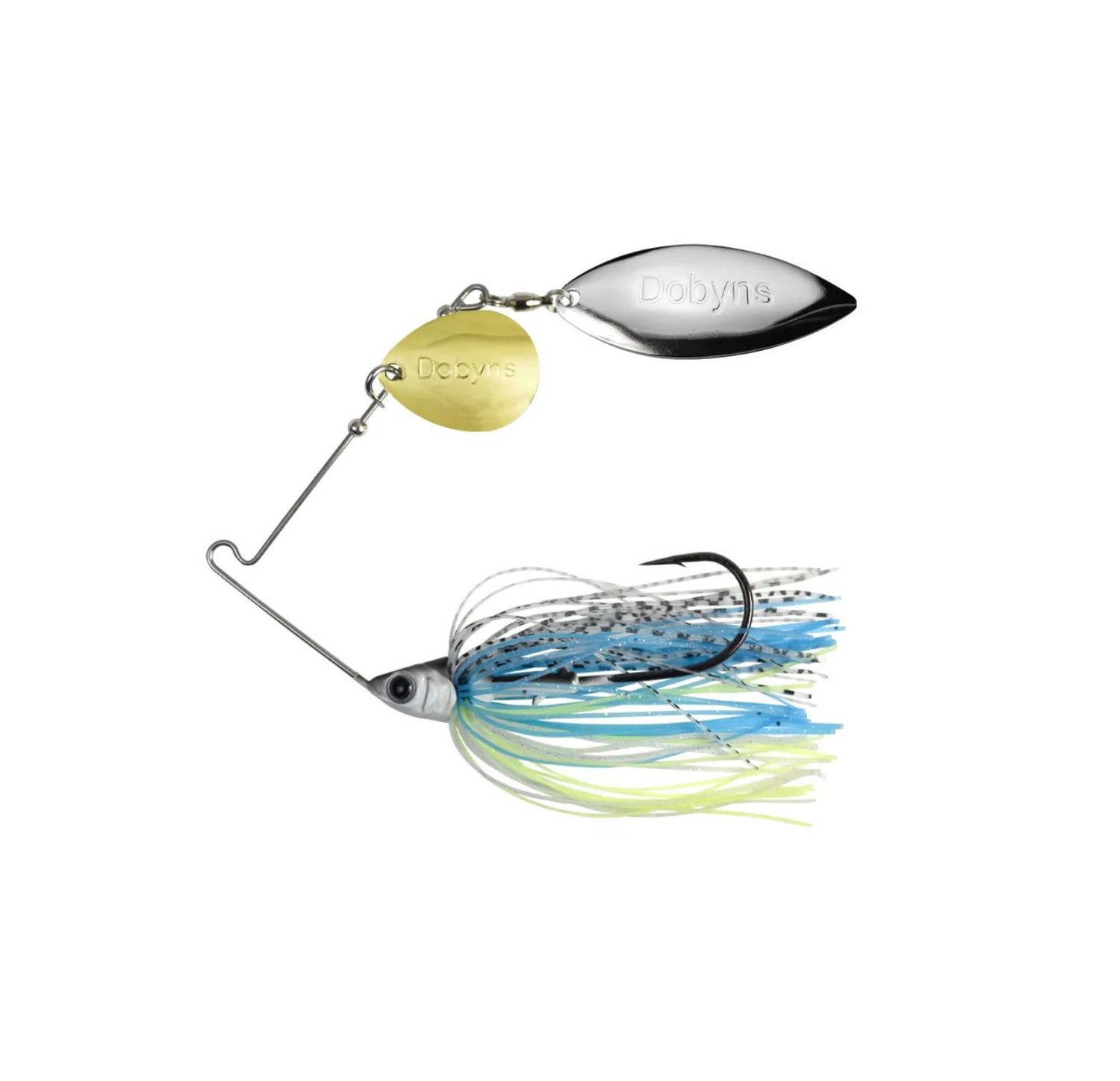 Dobyns BTS 3/8oz B13 Col/Wil Spinnerbait - Shad/Lt. Blue/Chart/White G/N