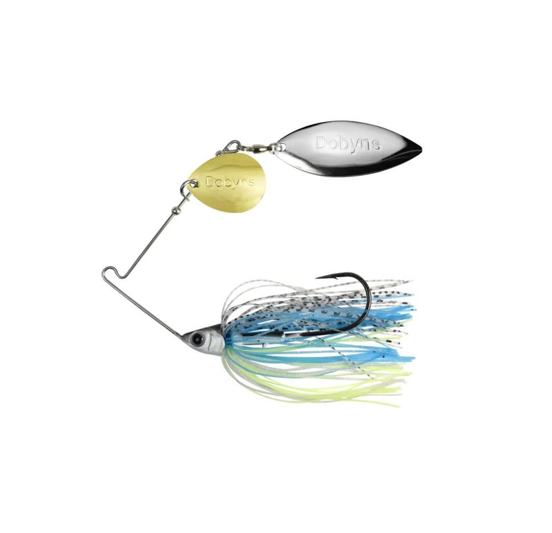 Dobyns BTS 3/8oz B13 Col/Wil Spinnerbait - Shad/Lt. Blue/Chart/White G/N