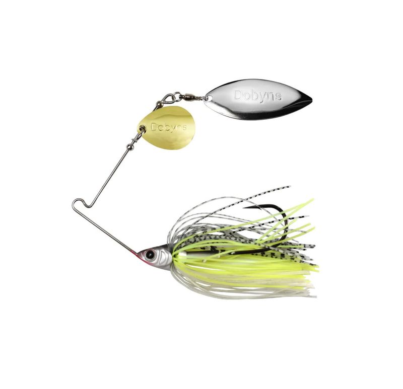 Dobyns BTS 3/8oz B08 Col/Wil Spinnerbait - Chart/Shad N/G