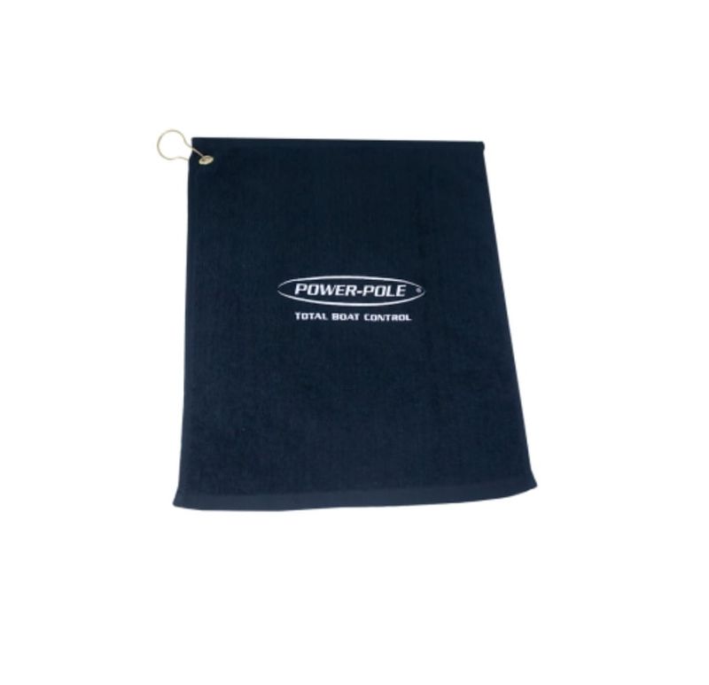 PowerPole Black Hand Towel