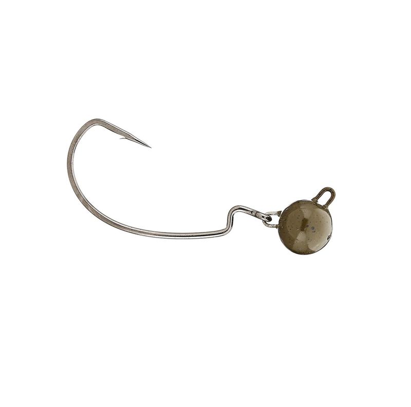 Dirty Jigs Pivot Point Football Head 3/8oz 4/0 - Green Pumpkin