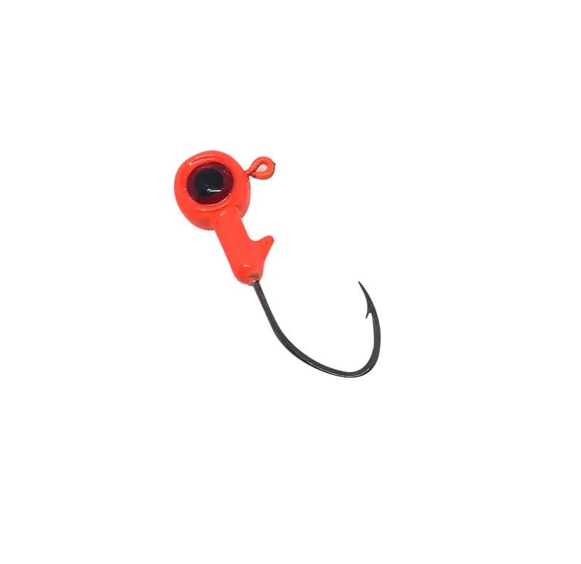 Bonehead Tackle BX Jig Heads 1/16oz - Orange