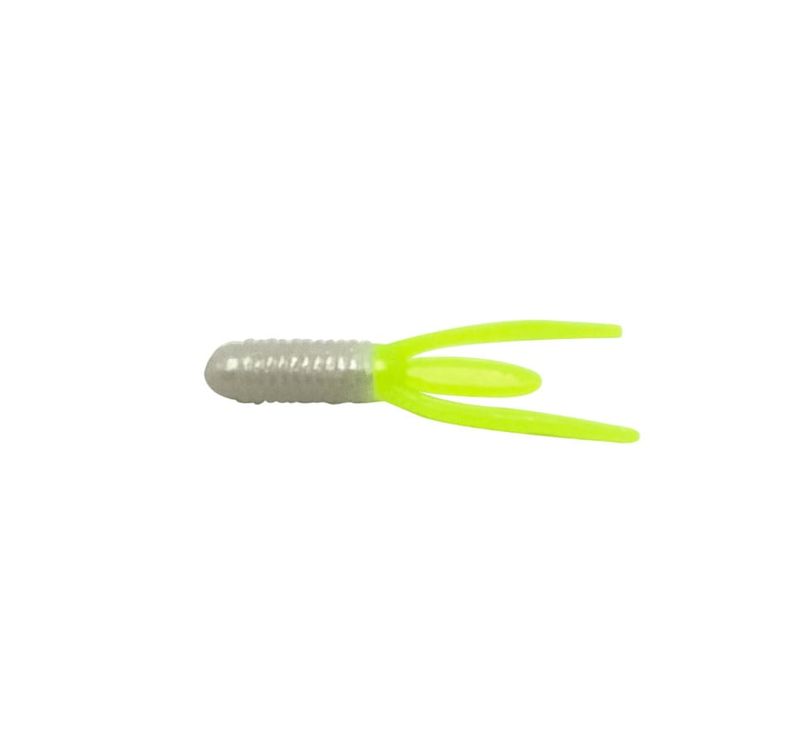 Bonehead Tackle 1-3/4’’ Stump Bug 16pk - White Lightning
