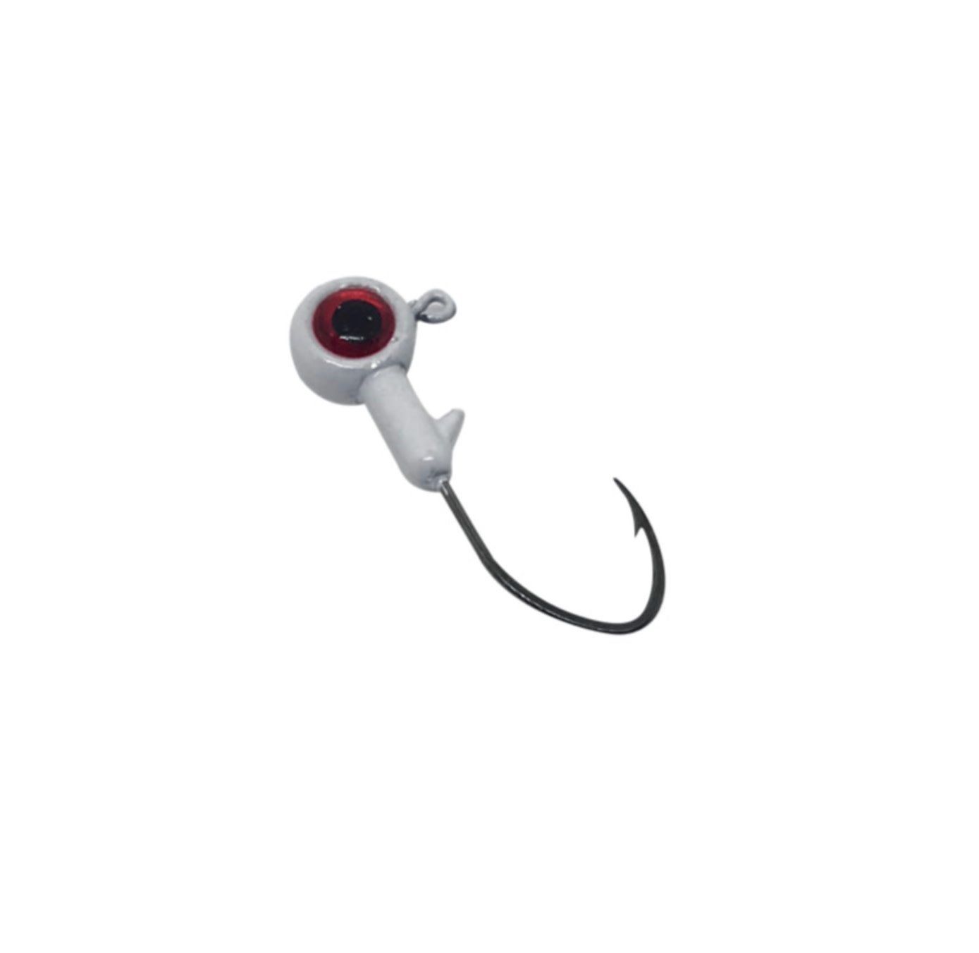 Bonehead Tackle BX Jig Heads 1/16oz - White