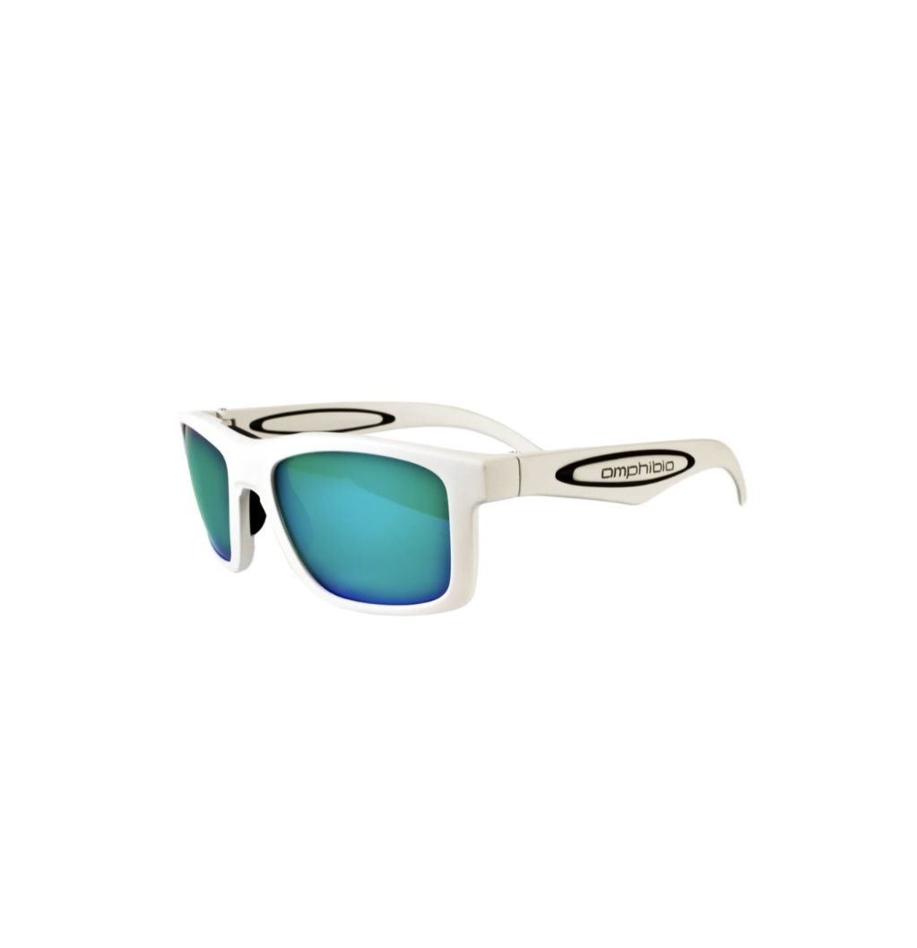 Amphibia Lotus Matte White - Blue Storm