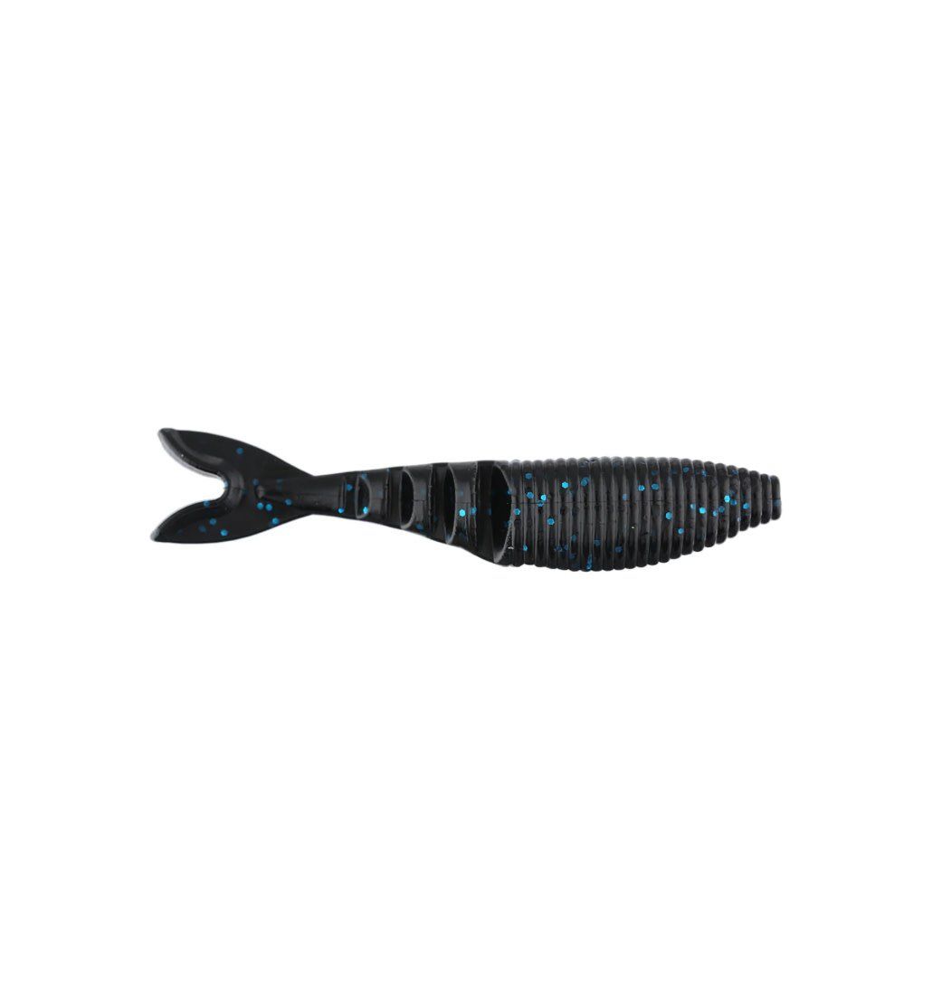 Yamamoto 4” Zako Swimbait - Black Blue Flk