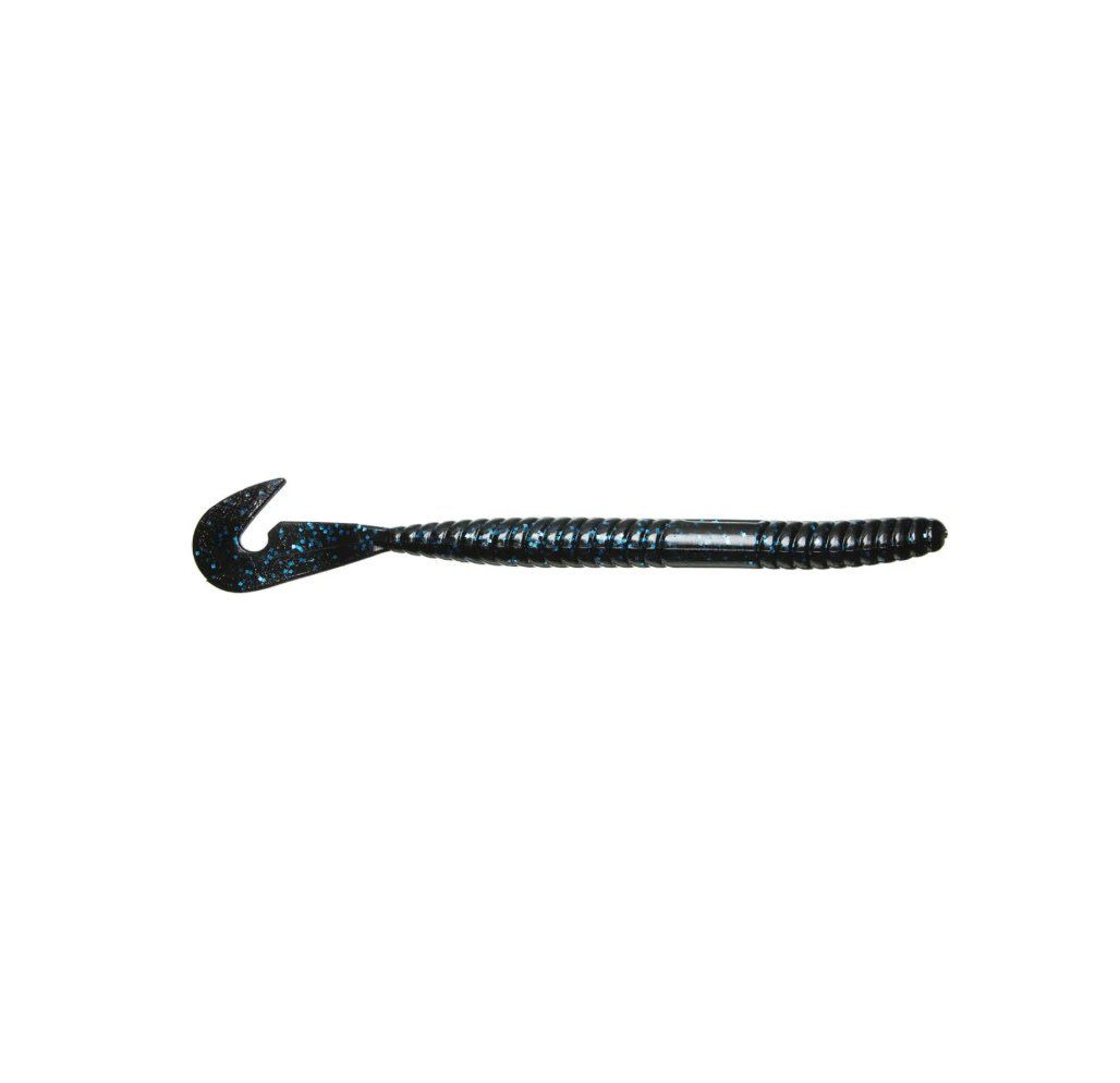 Gambler 7” Burner Worm - Black Blue