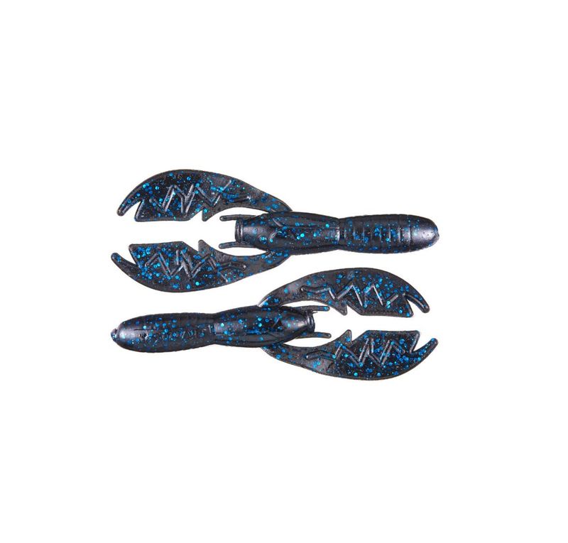 NetBait BaitFuel Paca Craw 5” 8pk - Black Blue Flake