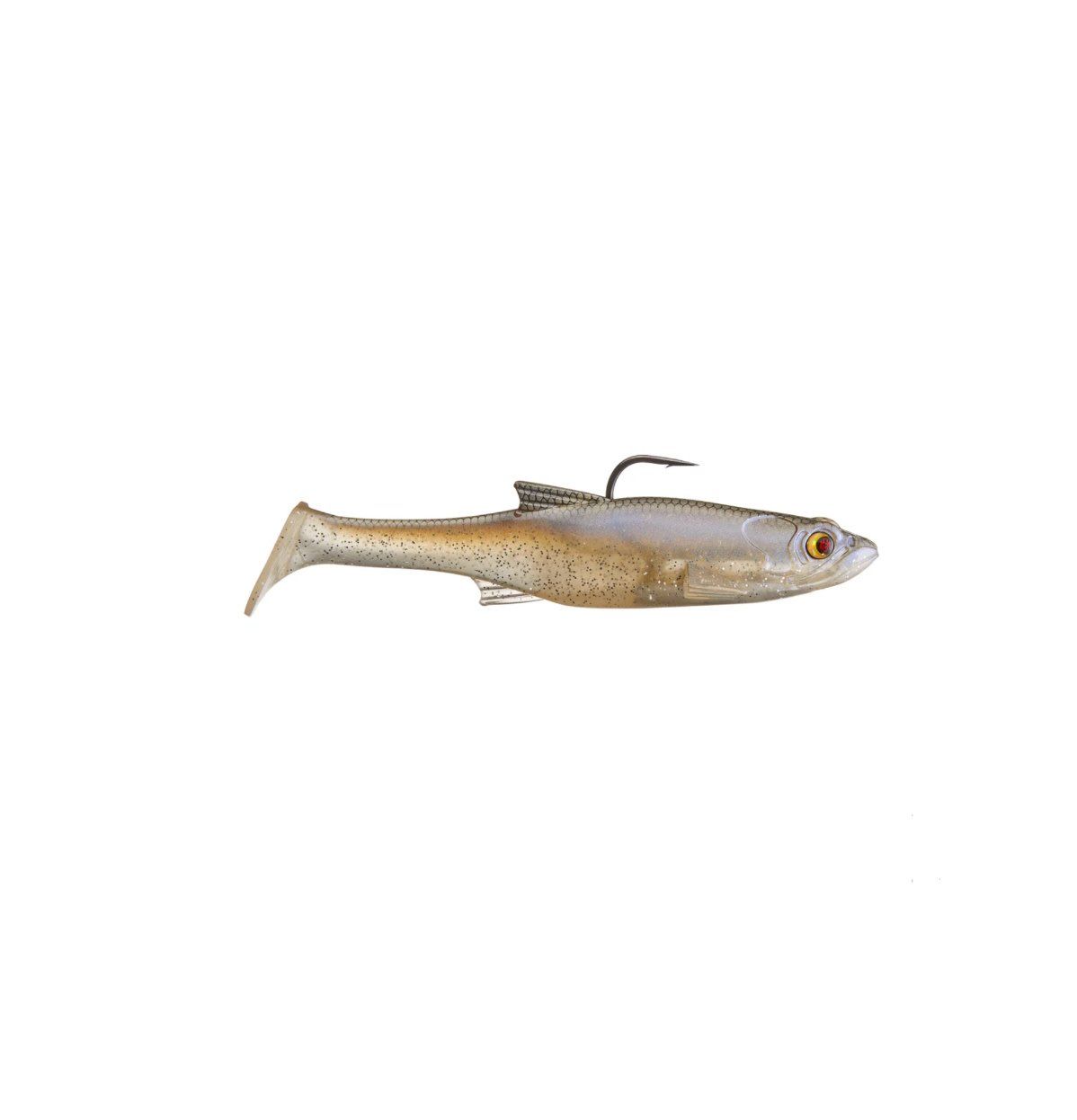 Bass Mafia Daingerous 6” Loaded Swimbait Shallow - Blackback Shad