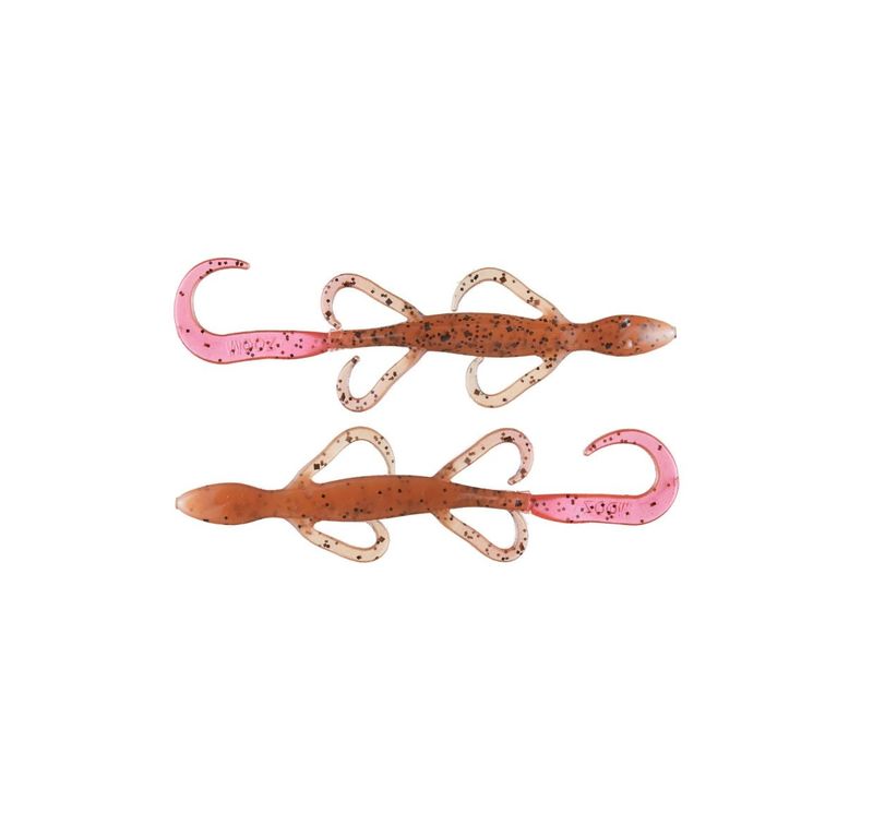 Zoom Lizard 6” - Pumpkin Fire