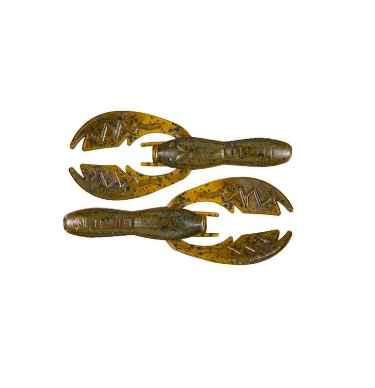 NetBait BaitFuel Baby Paca Craw 3.75” 9pk - Green Pumpkin