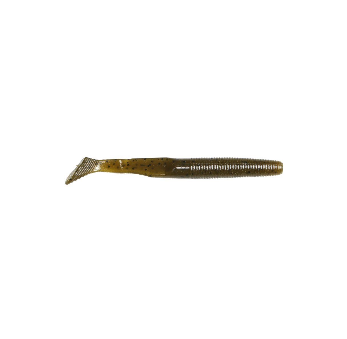 Yamamoto 5” Swim Senko - Green Pumpkin Black Flk