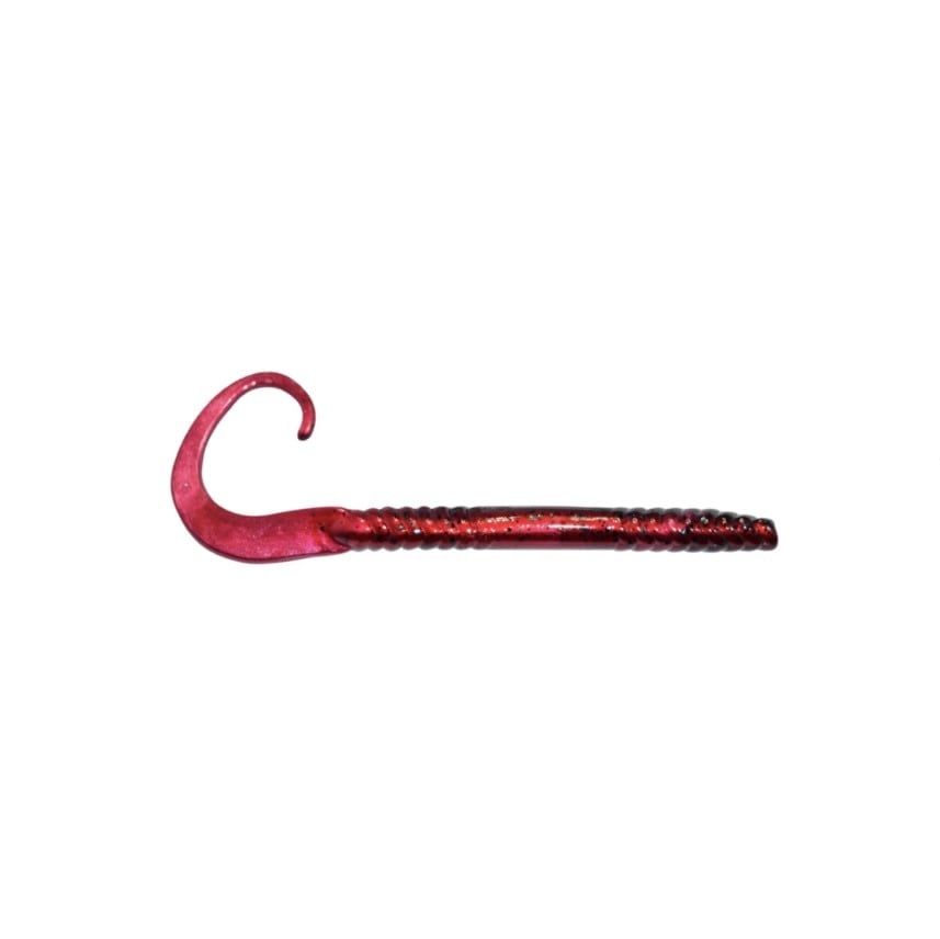 Gambler 7” Ribbon Tail - Red Shad Green