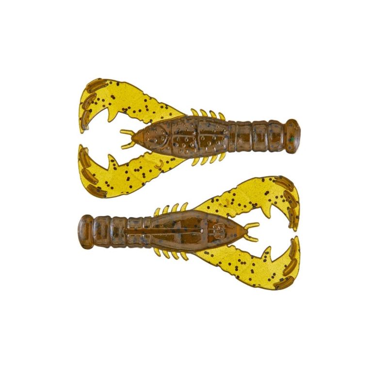 Yamamoto 3&quot; Yama Craw - Green Pumpkin Black Flk
