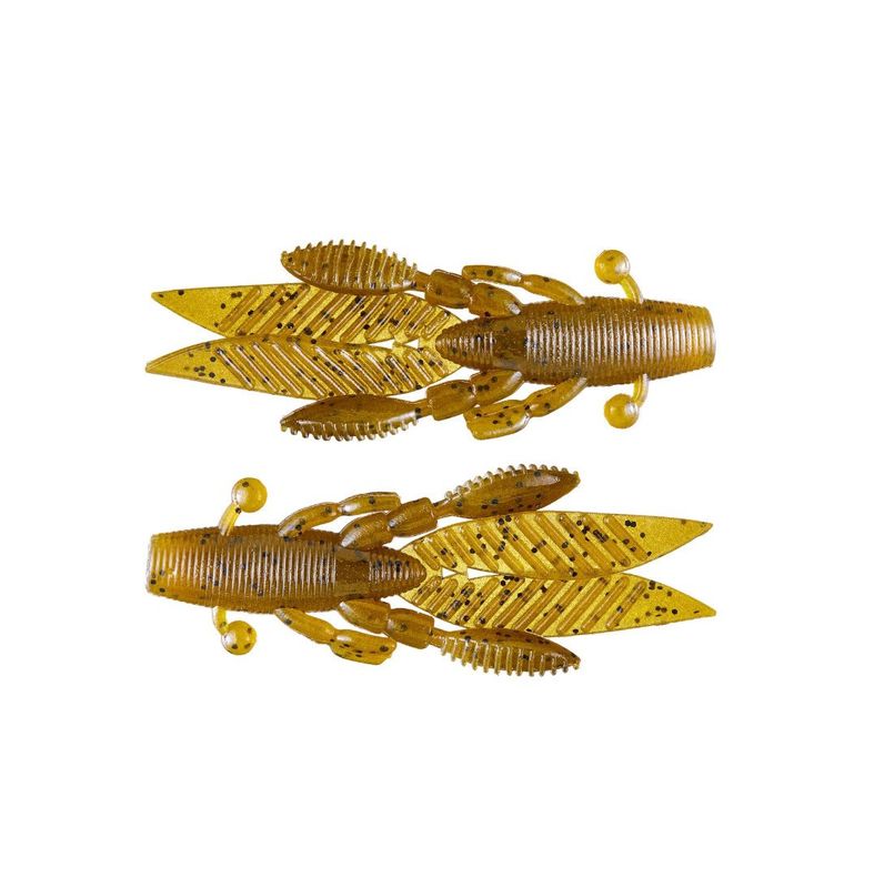 Yamamoto 3.75” Flappin Hog - Green Pumpkin Black Flk