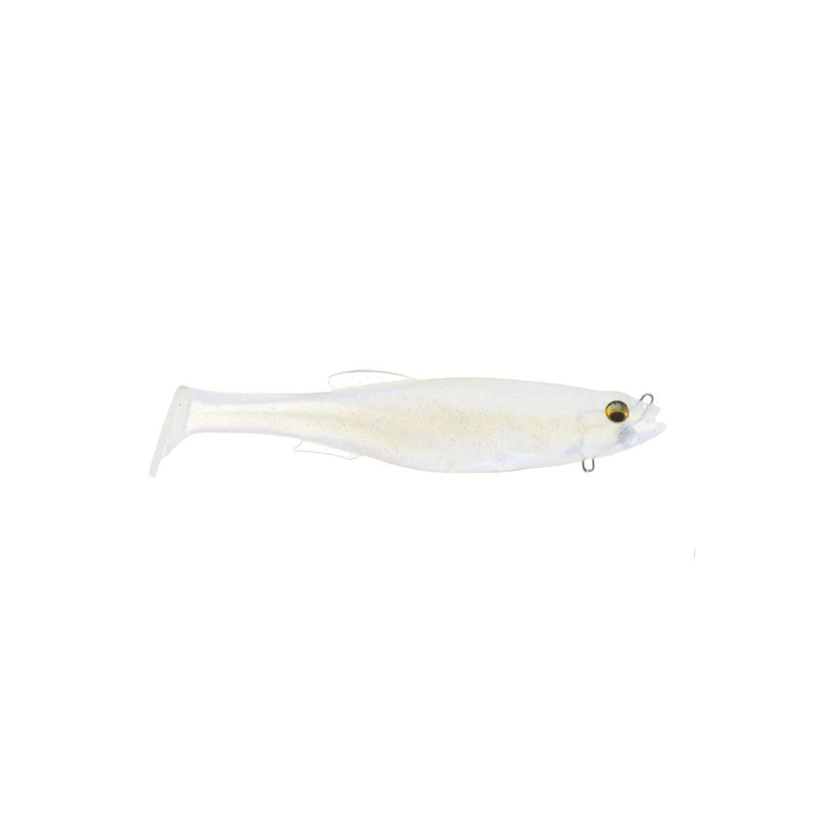Megabass Magdraft 6” Swimbait - Ghost Shad Solid