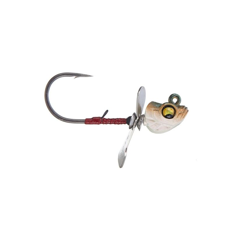 Megabass Okashira Screwhead 1/8oz. 3pk - Tennessee Shad