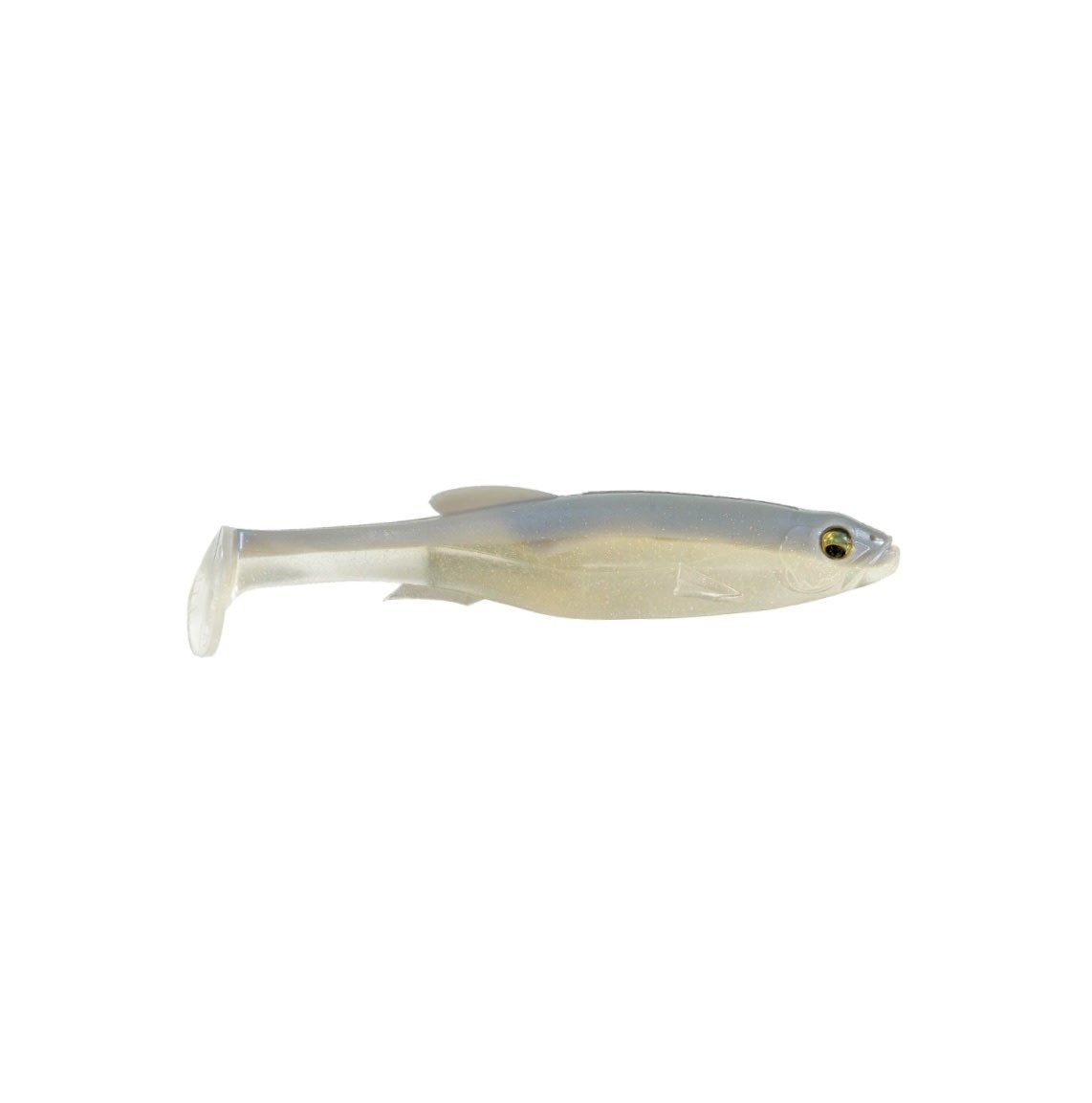 Megabass Magdraft Freestyle 6” Swimbaits 2pk - White Back Shad