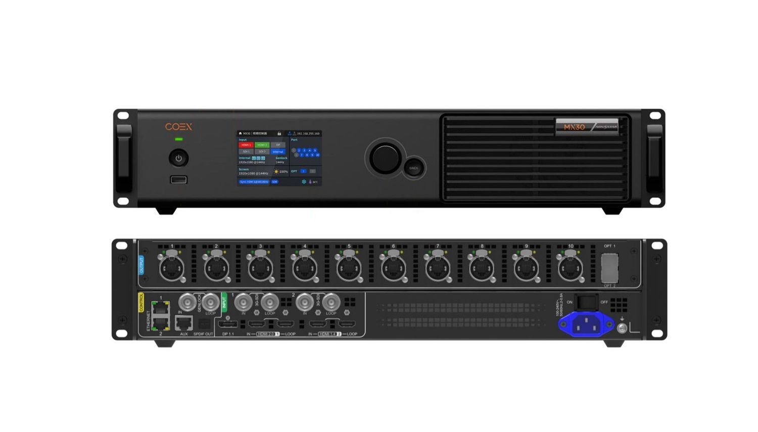 NOVASTAR MX30 ALL-IN-ONE CONTROLLER (LED VIDEO PROCESSOR + SCALING)