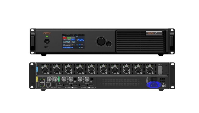 NOVASTAR MX30 ALL-IN-ONE CONTROLLER (LED VIDEO PROCESSOR + SCALING)