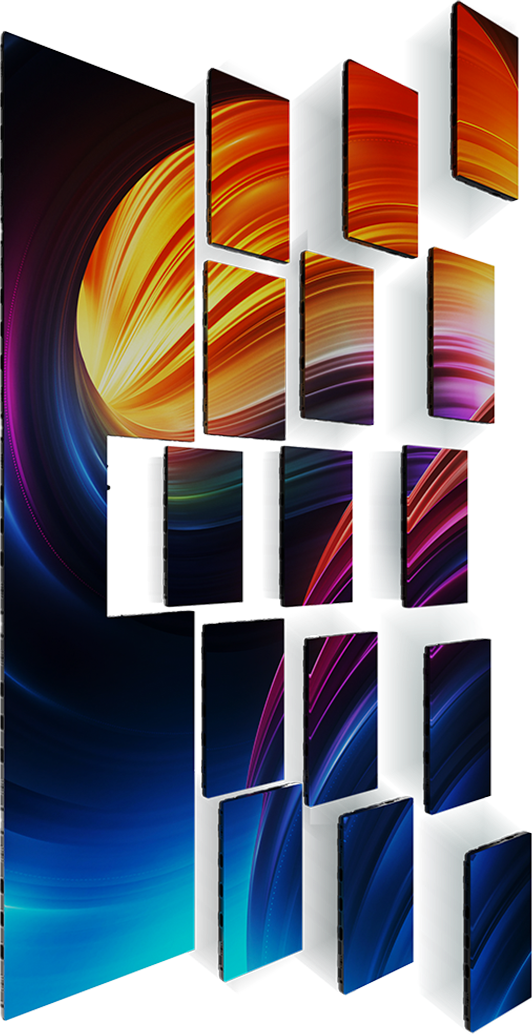CUSTOMIZED INDOOR LED VIDEO WALL SYSTEM