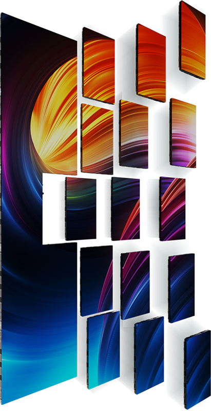 CUSTOMIZED INDOOR LED VIDEO WALL SYSTEM
