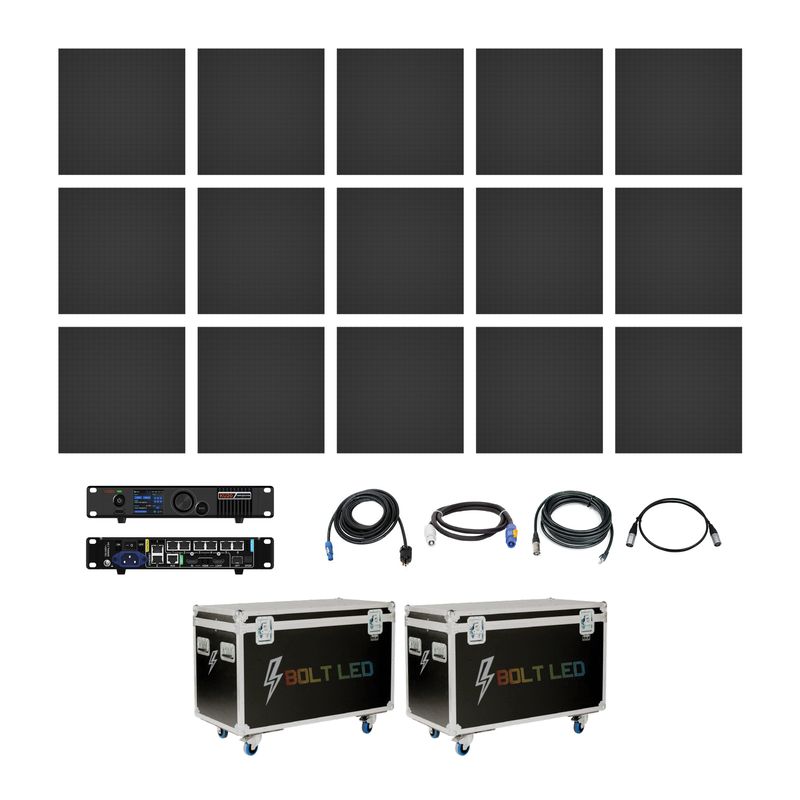 2.6MM INDOOR LED VIDEO WALL SYSTEM PACKAGE | 4.92' FT X 8.20 FT